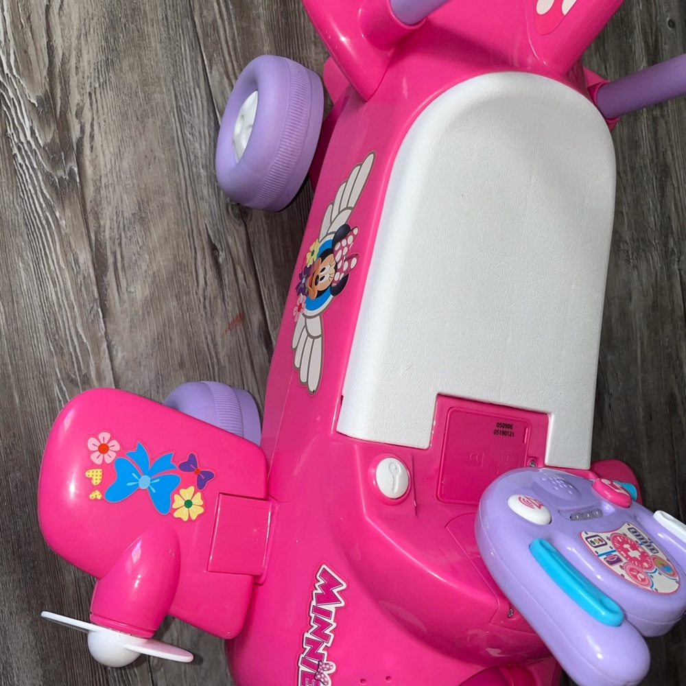 Minnie Mouse Lights N' Sounds Activity Plane Disney Junior Toddler Lights Sounds